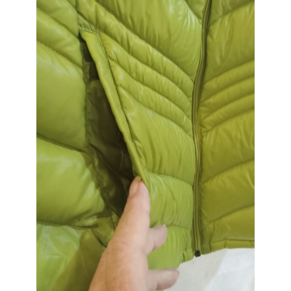 Xersion Packable Premium Down Jacket Large Olive … - image 5